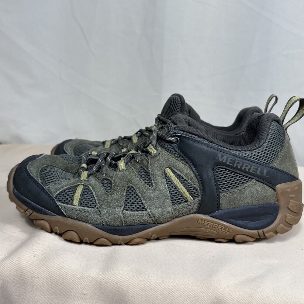 Merrell Olive Green Deverta 2 Hiking Shoes Gorpcore Men’s 9